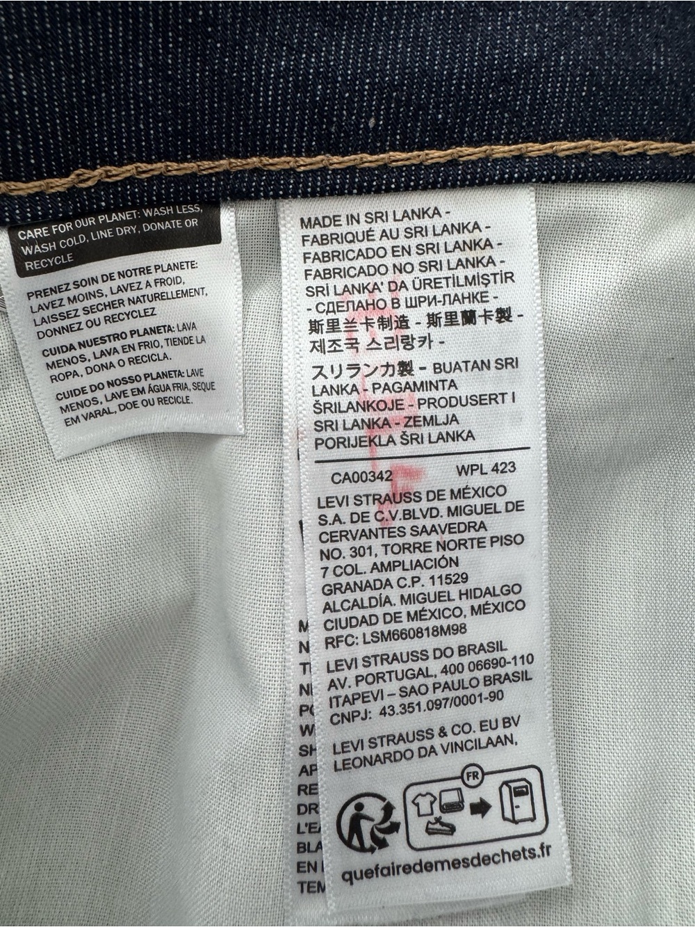 Levi's Baggy Dad Barrel Mainline Soft Rigid 100% Cotton Jeans 30x30 - Picture 11 of 12